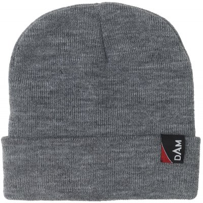 Dam Čepice Classic Fold Up Beanie One Size Grey Melange – Zboží Dáma