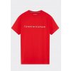 Pánské Tričko Tommy Hilfiger pánské tričko UM0UM01434 XNJ Červená
