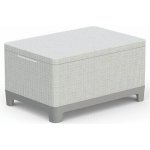 KETER Scandi Box Zahradní stůl, Ash grey/Storm grey 264051 – Hledejceny.cz