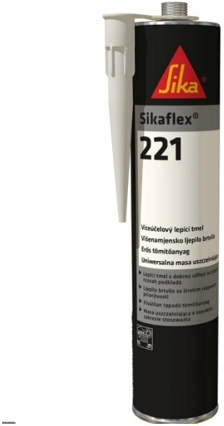 SIKA SikaFlex 221 Pružný tmel 300g šedý od 190 Kč - Heureka.cz