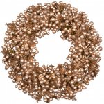 Nohel Garden Věneček Vánoce zlatý 27cm – Zboží Dáma