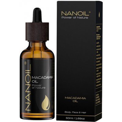 Nanoil Macadamia Oil Olej na vlasy 50 ml – Hledejceny.cz