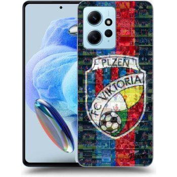 Picasee silikonové Xiaomi Redmi Note 12 4G - FC Viktoria Plzeň A čiré