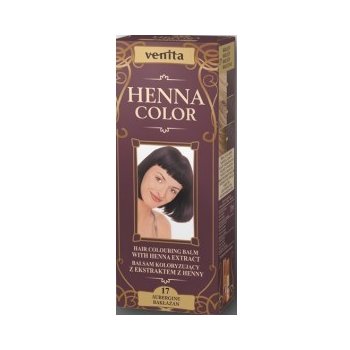 Venita henna color barvící balzám na vlasy 17 AUBERGINE 75 ml