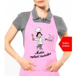 Kariban HobbyTriko Zástěra pro ženy se jménem Růžová (Light Pink) – Hledejceny.cz