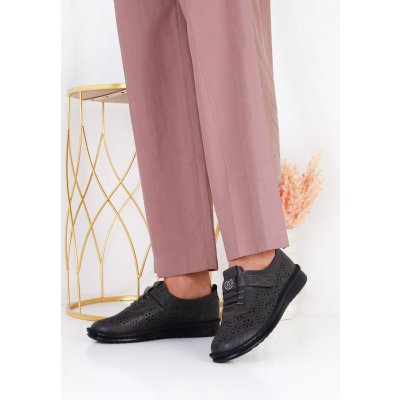 Gogo Šedé dámské polobotky CC2305-5G – Hledejceny.cz