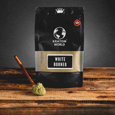 Kratom World White Borneo 100 g – Zboží Mobilmania