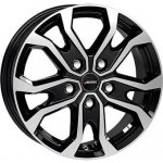 AUTEC KISO 6.5x16 5x114.3 ET44 black gloss + polished | Zboží Auto