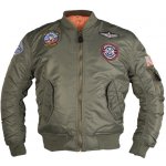 Bunda Mil-tec MA-1 Pes olive – Zboží Mobilmania