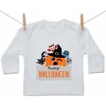 Boodyy Tričko s dlouhým rukávem Happy Halloween – Zboží Dáma