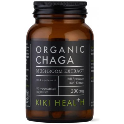 KIKI Health Chaga extrakt BIO 60 kapslí – Hledejceny.cz