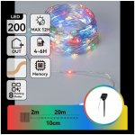 Aigostar B.V. Aigostar - LED Solární řetěz 200xLED/8 funkcí 22m IP65 multicolor 800 mAh B10201ACSI – Hledejceny.cz