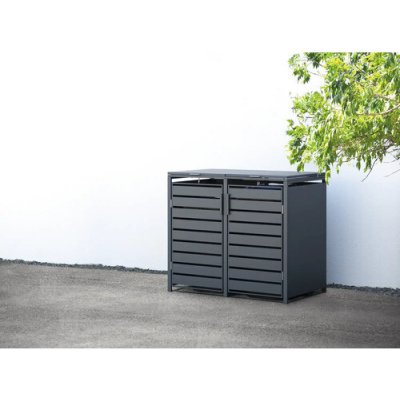 Westmann Kubus 2 plechový 80 x 132 x 116 cm antracit – Sleviste.cz