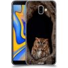 Pouzdro a kryt na mobilní telefon Samsung Pouzdro ACOVER Samsung Galaxy J6+ J610F s motivem Owl