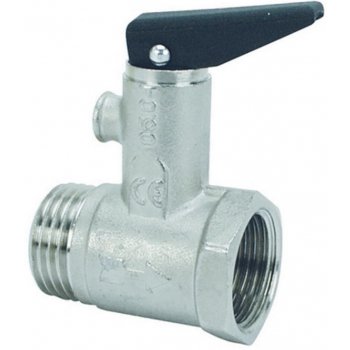 Novaservis RA605/15 Pojistný ventil se zpětnou klapkou k bojleru 1/2''