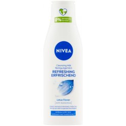 Nivea Aqua Effect osvěžující čistící pleťové mléko pro normální až smíšenou pleť 200 ml