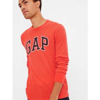 Gap Červené pánské tričko soft waffle logo
