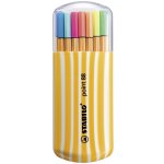 Stabilo point 88 20 ks Zebrui sada 20 různých barev včetně 5 neonových – Zboží Mobilmania