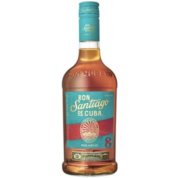 Santiago de Cuba 8y 40% 0,7 l (holá láhev)