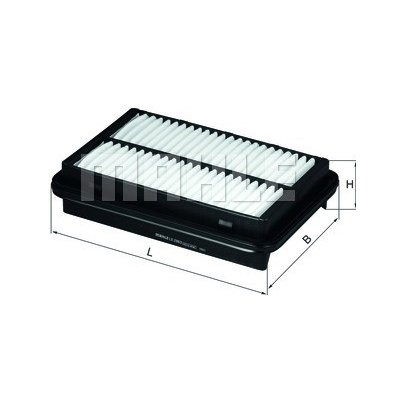 MAHLE ORIGINAL Vzduchový filtr LX2863 – Hledejceny.cz