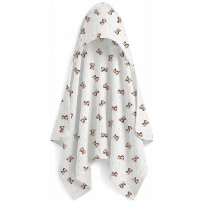 ALBERO MIO Dětská mušelínová osuška Vintage Teddy – Zbozi.Blesk.cz