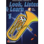 LOOK LISTEN & LEARN 1 + Audio Online / škola hry na Baritone / Euphonium T.C. houslový klíč – Hledejceny.cz