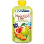 Hamánek kapsička Jablko s banánem a špenátem 100 g – Zboží Dáma Hamánek kapsička Jablko s banánem a špenátem 100 g – Zboží Dáma