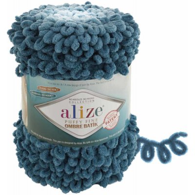 Alize Puffy Fine Ombre Batik 7263 – Zboží Mobilmania