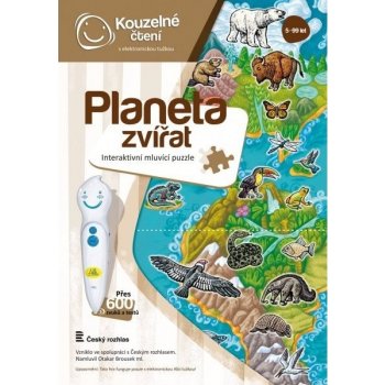 Albi Kouzelné čtení Puzzle Planeta zvířat