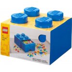 LEGO® Úložný box 4 s šuplíkem světle modrá – Sleviste.cz
