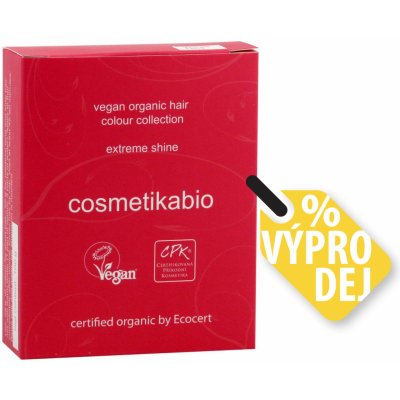 Cosmetikabio barva na vlasy hnědá 100 g