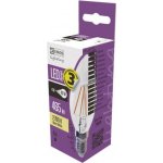 Emos LED žárovka CANDLE 4W/37W E14 WW Teplá bílá 420 lm Filament A+ – Hledejceny.cz