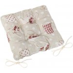 Bellatex EMA prošívaný Červená, Béžová 40x40 cm prošívaný – Zboží Dáma