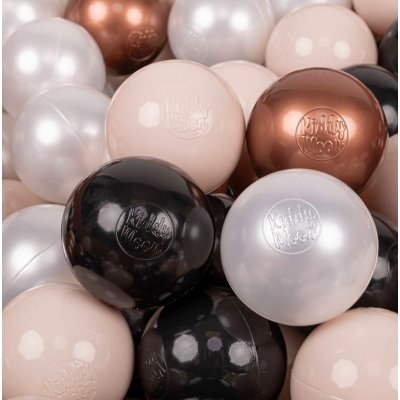 Divio Barevné plastové míčky vzor 013 100 ks – Zboží Mobilmania