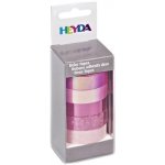 Heyda lesk glitr hologram růžová 5 ks – Zboží Dáma