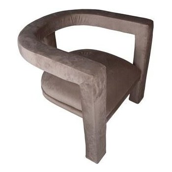 Atelier del Sofa wing chair Trine mink
