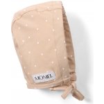 Moniel Dětská rostoucí zavazovací čepice Dots béžová – Zbozi.Blesk.cz