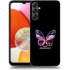 Pouzdro a kryt na mobilní telefon Samsung Picasee silikonové Samsung Galaxy A15 A156B 5G Diamanty Purple čiré