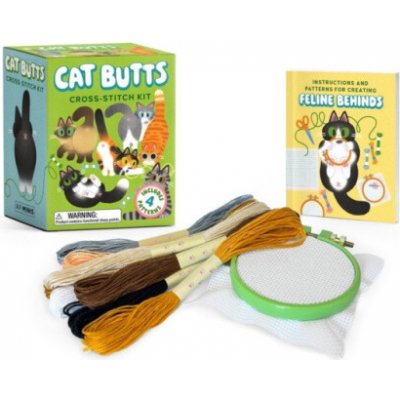 Cat Butts Cross Stitch Kit Caetano Sosae a Caetano Dennis – Hledejceny.cz