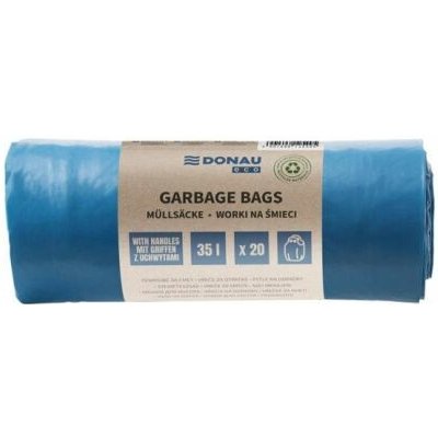DONAU Pytle zavazovací ECO 35l 25 µm 20 ks modré – Sleviste.cz