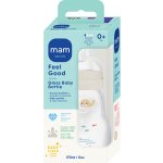 Mam Dětská antikoliková láhev Feel Good skleněná béžová 170 ml – Zboží Dáma