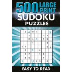 500 Large Print Sudoku Puzzles - Easy to read Saunders EricPaperback – Hledejceny.cz