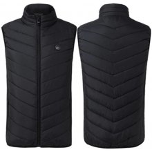 LR Pánská vyhřívaná vesta černá Velikost: XL