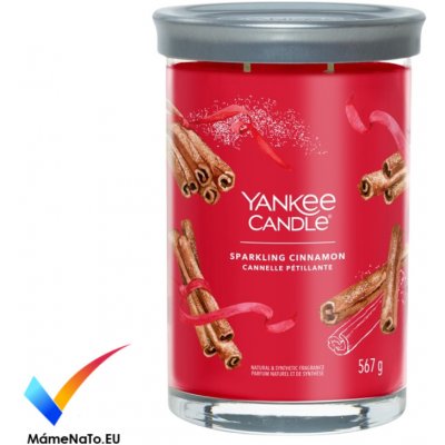 Yankee Candle Sparkling Cinnamon Tumbler 567g – Zbozi.Blesk.cz