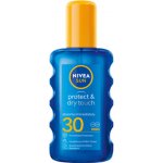 Nivea Sun Protect & Dry Touch neviditelný spray na opalování SPF30 200 ml – Hledejceny.cz