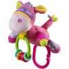 Hračka pro nejmenší BabyOno Rainbow plyšová hračka s chrastítkem Flower