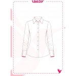 Takoy Elektronický PDF střih dámská košile Barcelona-32-38 – Hledejceny.cz