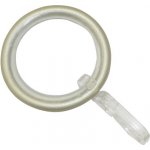 Gardinia Záclonové kroužky Elba s kluznou vložkou barva šampaň 12 cm x 3 cm – Hledejceny.cz