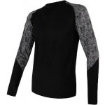 Sensor Merino IMPRESS pánské triko dlouhý rukáv černá/skulls – Hledejceny.cz