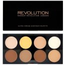 Makeup Revolution London Ultra Pro HD Cream Contour Palette krémová konturovací paletka Medium Dark 20 g